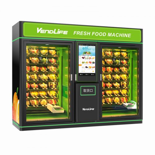 双柜蔬果自动售货机