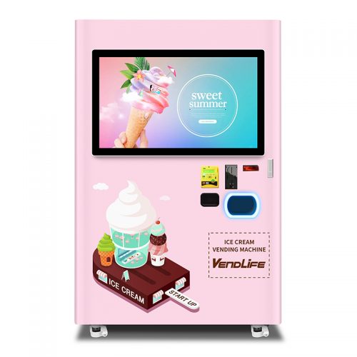 冰自动售货机/冰淇淋自动售货机出售/机器人冰淇淋自动售货机